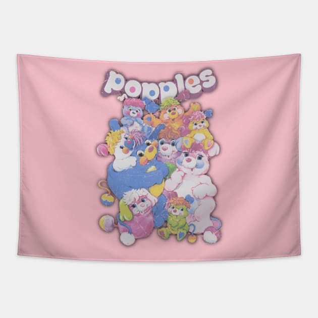 Popples 1986 Tapestry by morbinhood