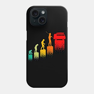 Evolution Camping Car idee cadeau campeur Phone Case