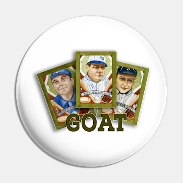 Baseball Greats, Babe Ruth, Cy Young, Ty Cobb Pin by MMcBuck