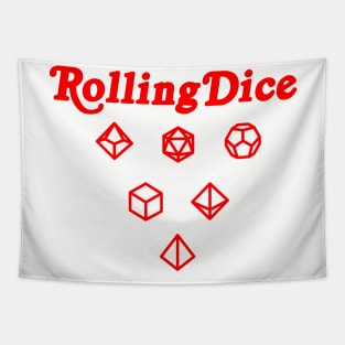 Rolling Dice Tapestry