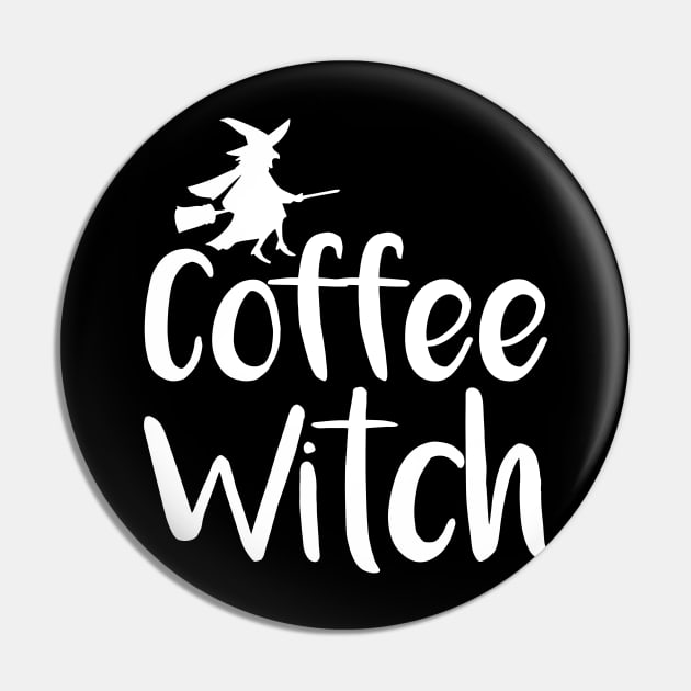 Coffee Witch Pin by oddmatter