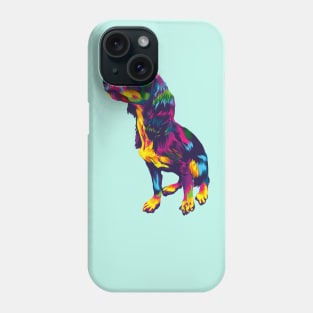 Dog pop art Phone Case