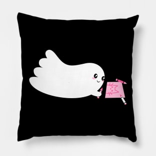 Coloring Ghost Pillow