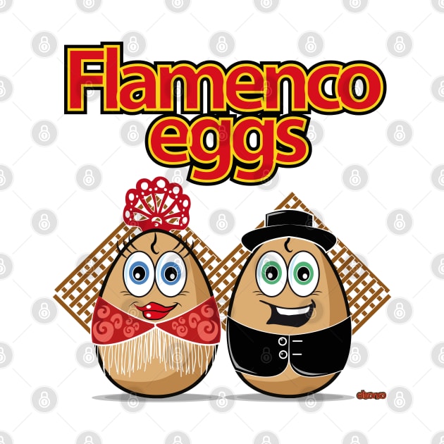 Flamenco eggs by eltronco