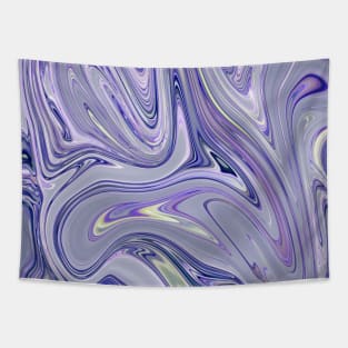 Shiny Violet liquid marble by Minimal DM Tapestry