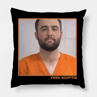 Free Scottie Mugshot Golf Pillow