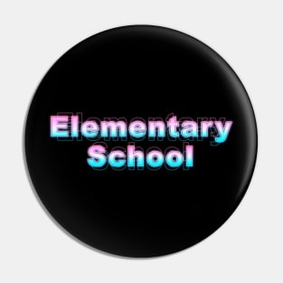 Elementary School Pin