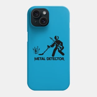 Metal detector Phone Case