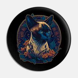 Cat Breed - Siamese Pin