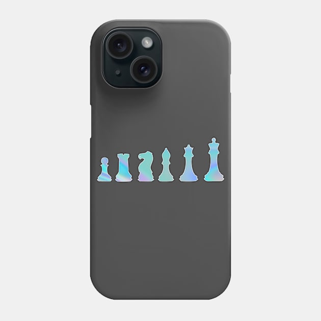 CHESS BOARD GAME SKILL SHATRANJ Phone Case by Lin Watchorn 