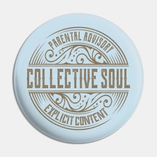 Collective Soul Vintage Ornament Pin