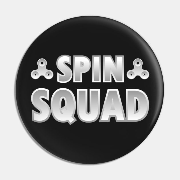 Spin Squad - Cool Fidget Spinner Pin by ahmed4411