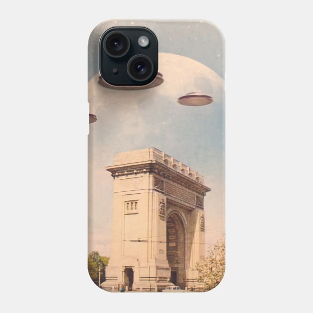 Invasion v2 Phone Case by linearcollages