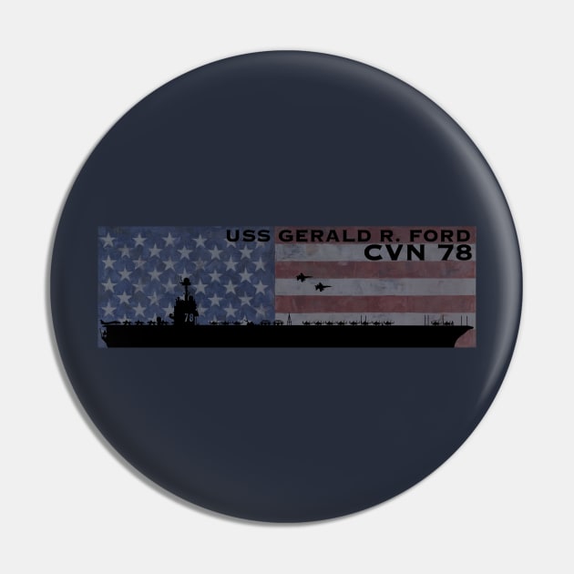 CVN 78 Pin by 752 Designs