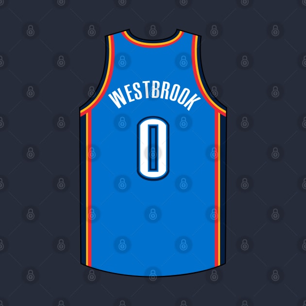 Russell Westbrook Oklahoma City Jersey Qiangy by qiangdade