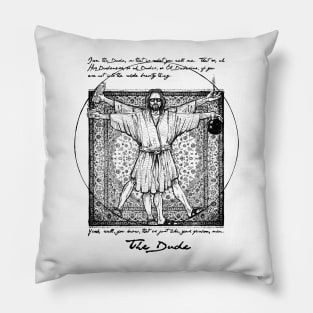 The Vitruvian Dude Pillow