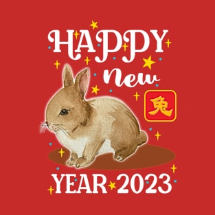 Happy Chinese New Year 2023 Rabbit Year T-Shirt