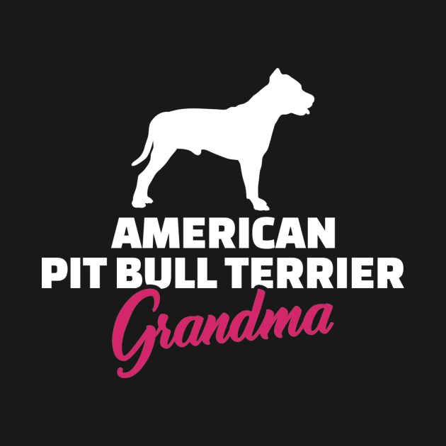 American Pit Bull Terrier Grandma by Designzz