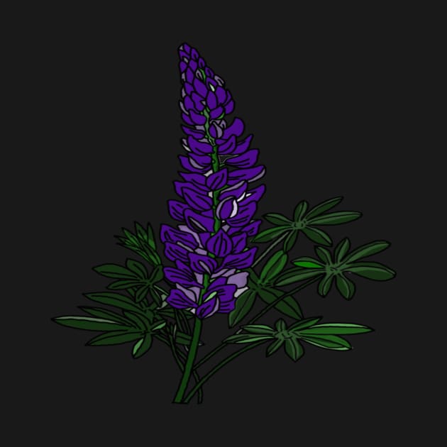 Lupine Flowers by GemmasGems