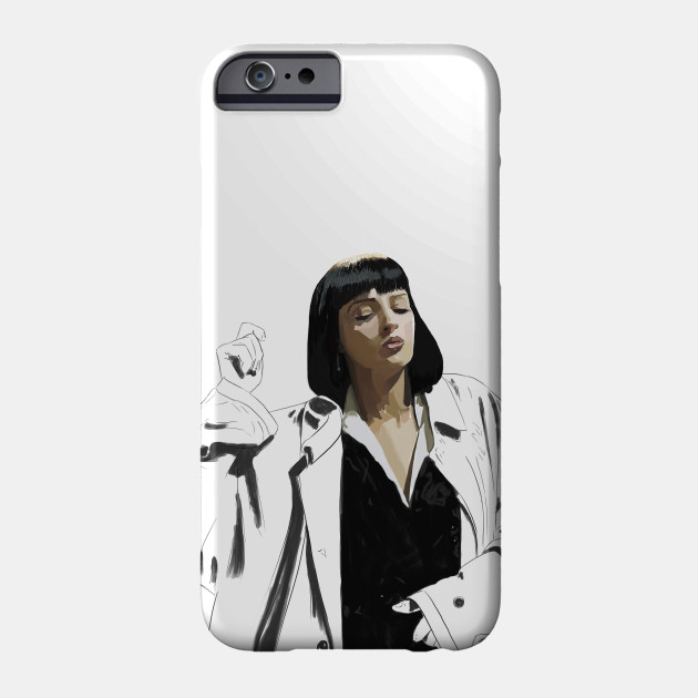 Pulp Fiction Painting Pulp Fiction Phone Case Teepublic Uk
