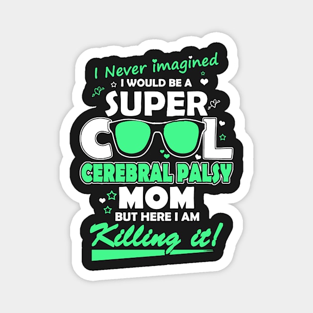 Super Cool Mom Magnet by D3monic