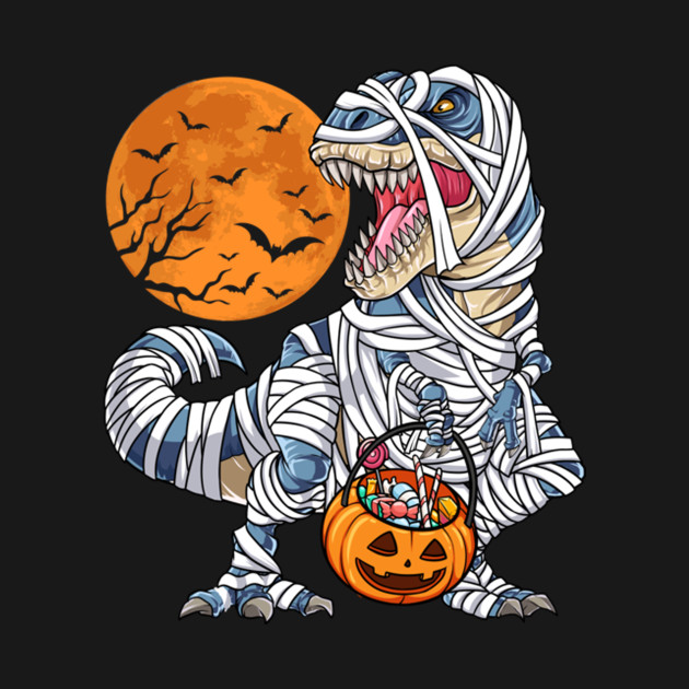 Dinosaur T-Rex Mummy Halloween by deviriastinika