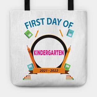 First Day Of Kindergarten Tote