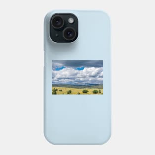 Clouds Build Over Landscape of Chama New Mexico Phone Case