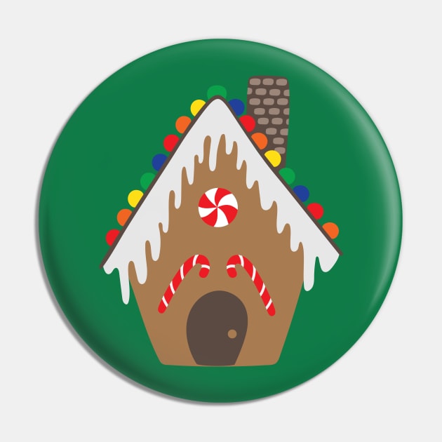 Gingerbread House Pin by jolynart