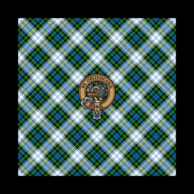 Campbell Crest over Dress Tartan by sifis