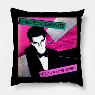 Kill The Hippies 1978 Punk Throwback Pillow