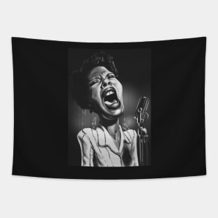 Billie Holliday Tapestry