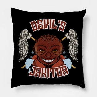 Devil's Janitor Pillow