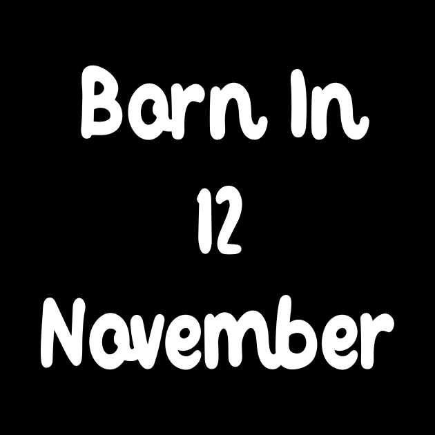 Born In 12 November by Fandie