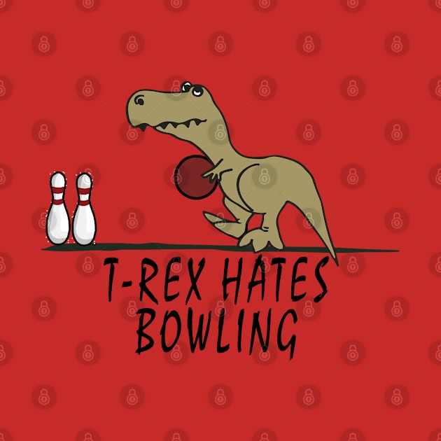 T-Rex - Hates Bowling by madmonkey