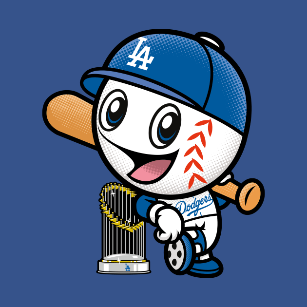 Mr Dodger World Series Champ by ElRyeShop