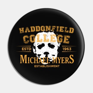 Haddonfield College Pin