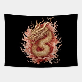 Fire Dragon Tapestry