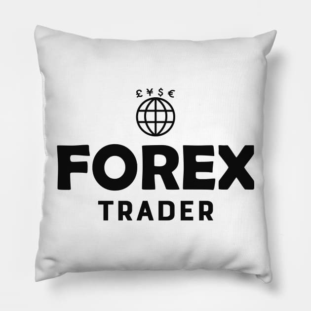 Forex Trader Pillow by KC Happy Shop