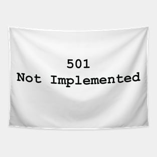 HTTP Response Status Codes 501 - Text Design for Programmers / Web Developers Tapestry