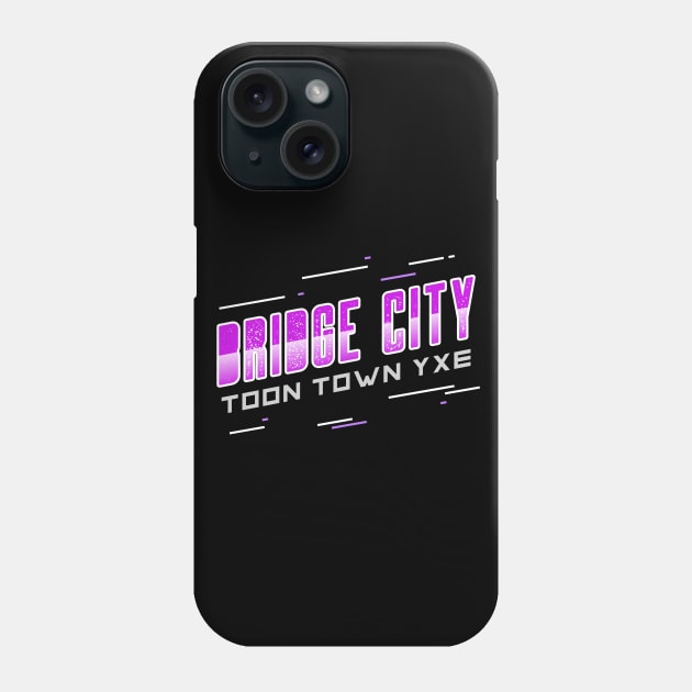 Toon Town YXE: Bridge City Delight Phone Case by Stooned in Stoon