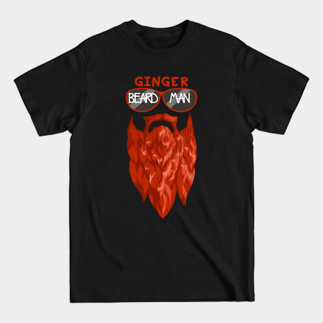 Disover Ginger Beard Man Gingerbread Guy - Beard - T-Shirt