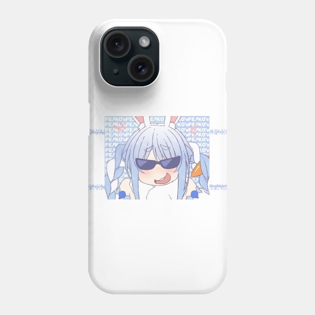 Usada Pekora Chibi Phone Case by Kent