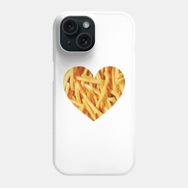 Fries Love Phone Case by hunnydoll