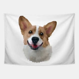 Corgi Tapestry