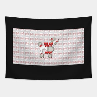 The Cat Did It - WOOF Tapestry