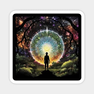 A Step Toward Cosmic Enlightenment Magnet