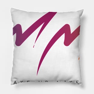 Makeup Mike logo Pillow