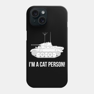 Im a cat person! Luchs Phone Case