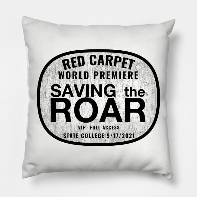 Saving The Roar tee shirt Pillow by AllAmerican